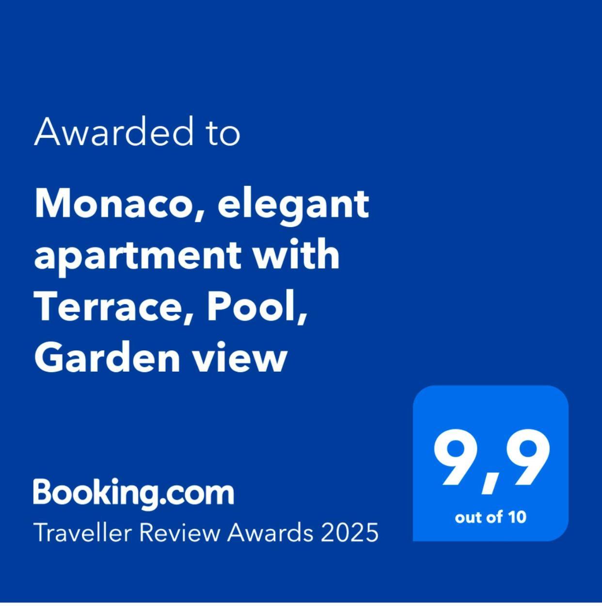 Monaco, Elegant & Quiet Renovated Apartment, In Fontvieille District, With Terrace & Pool, 15Min Walk To F1 Grand Prix エクステリア 写真